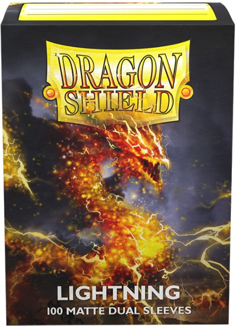Dragon Shield Sleeves - Matte Dual Lightning