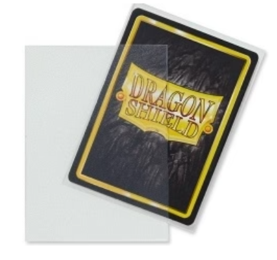 Dragon Shield Sleeves - Matte Clear 100ct