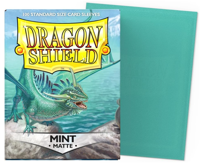 Dragon Shield Sleeves - Matte Mint 100ct