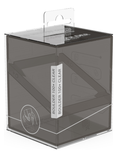 Ultimate Guard Boulder Deck Case - Clear Onyx