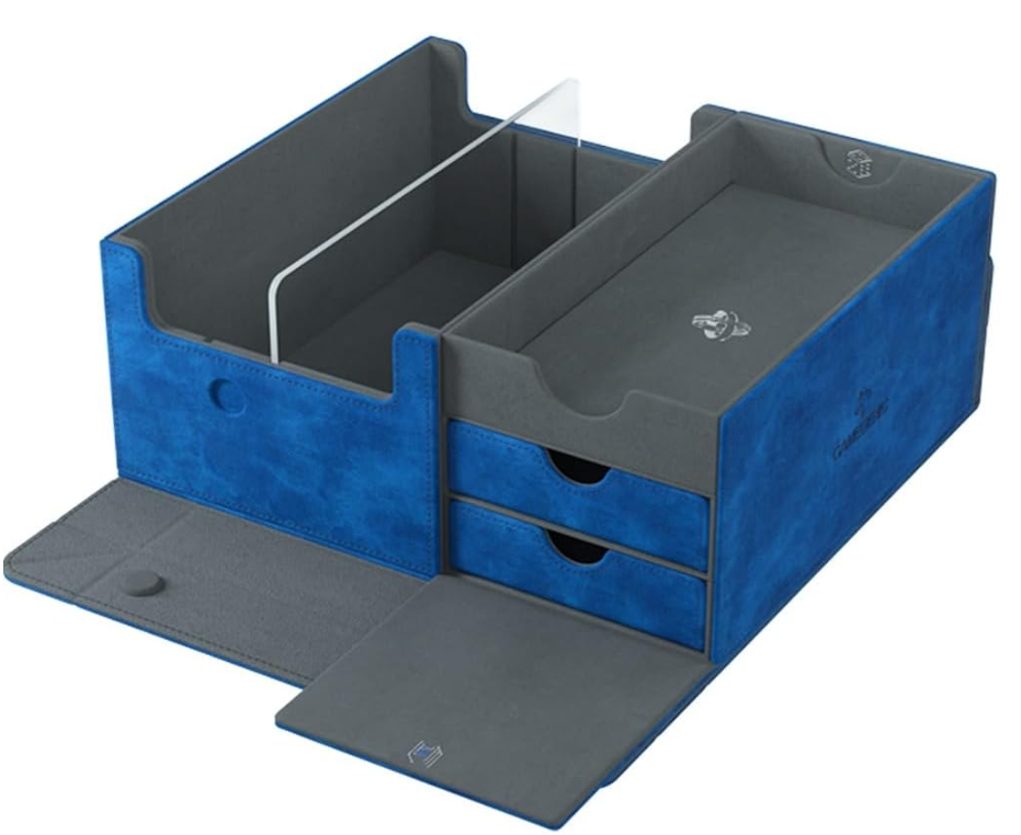 GameGenic Card Deck Box – Games’ Lair Blue 600CT