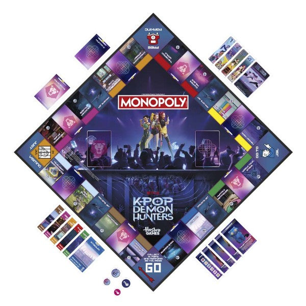 KPop Demon Hunters - Monopoly