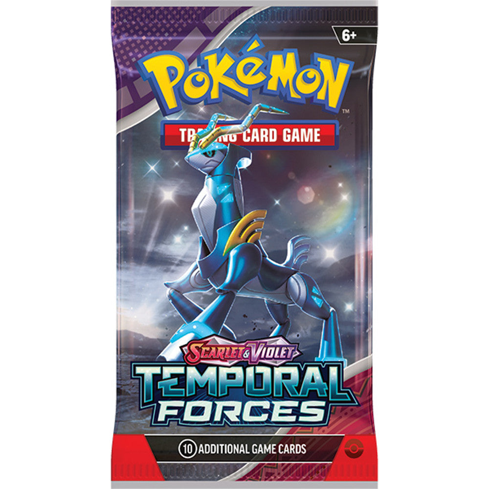 SV05 - Scarlet & Violet - Temporal Forces Loose Booster Pack (Random Art)