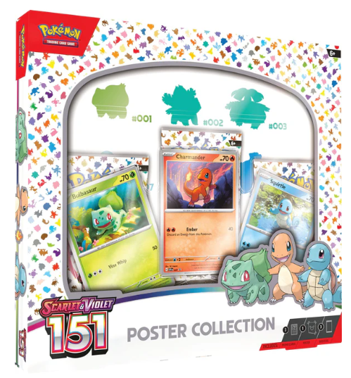 Pokemon - Scarlet and Violet - 151 - Poster Collection