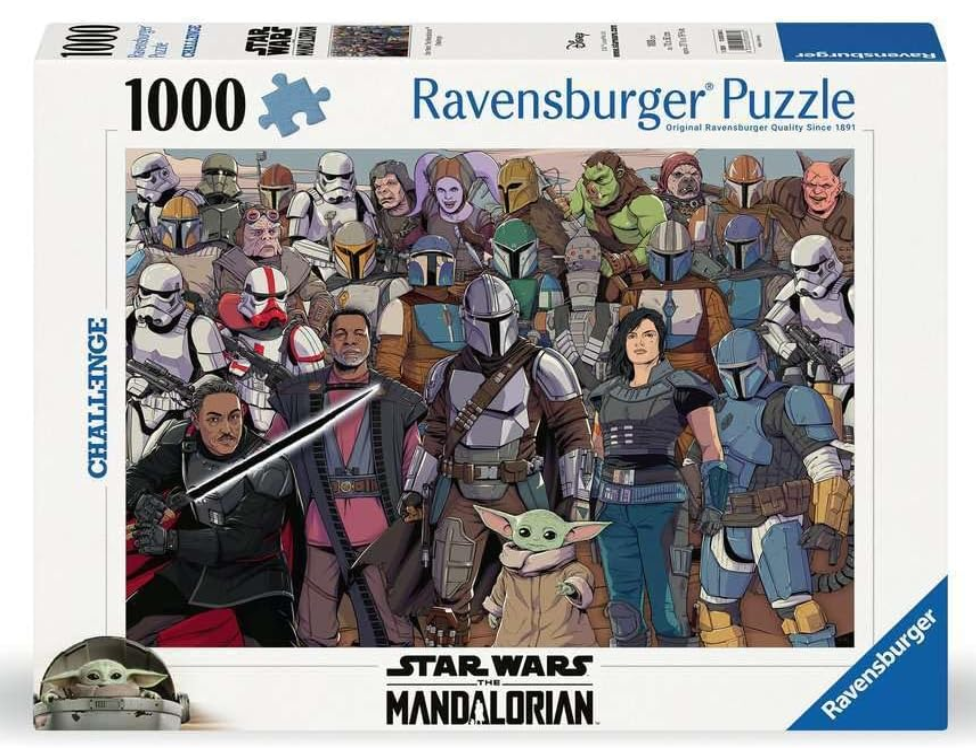 Star Wars Challenge The Mandalorian Puzzle