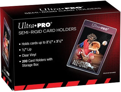 Ultra Pro Semi Rigid Card Savers - 200 ct 1/2