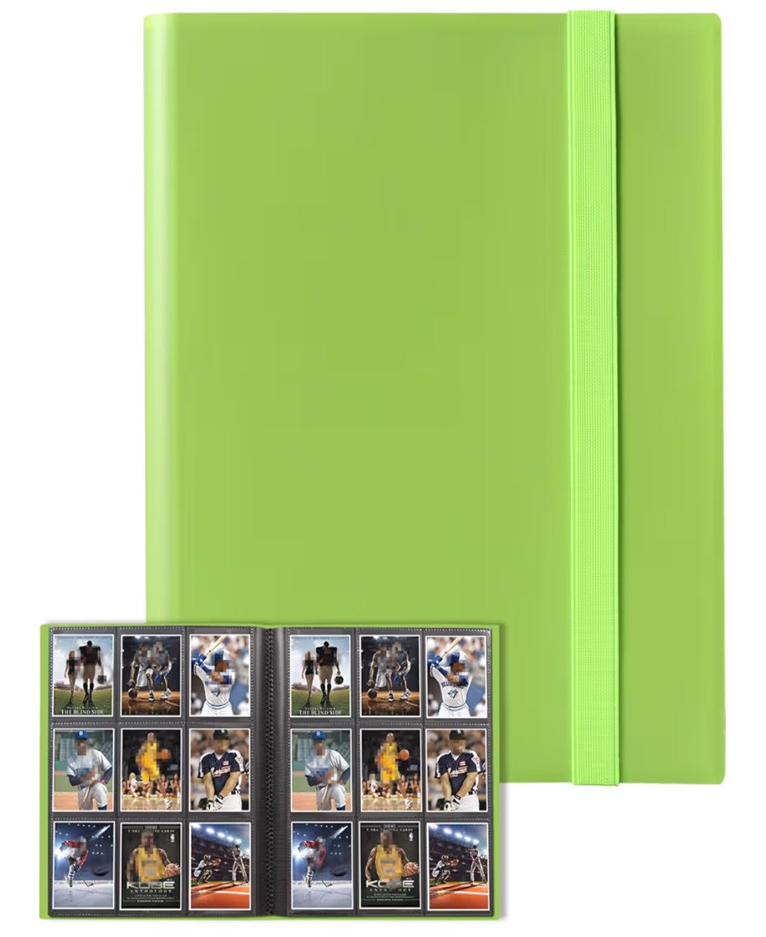 Coloured Card Album Folder - 9 Pocket