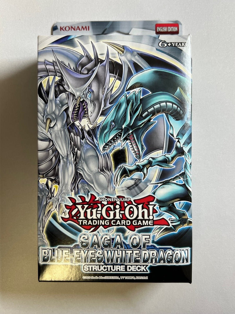 Yugioh Saga of Blue-Eyes White Dragon structure deck