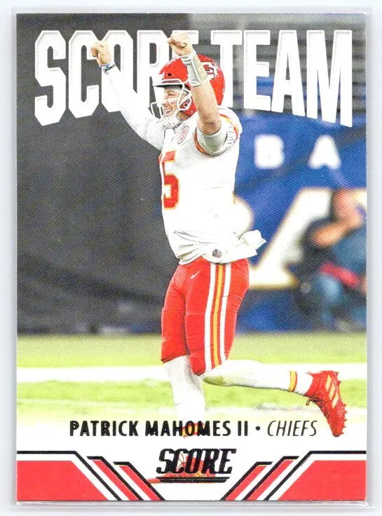 Patrick Mahomes II 2021 Score Score Team #ST1