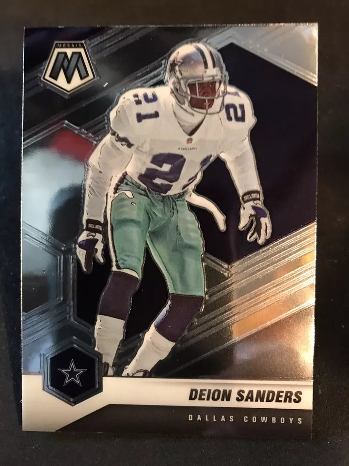 Deion Sanders #63 2021 Panini Mosaic