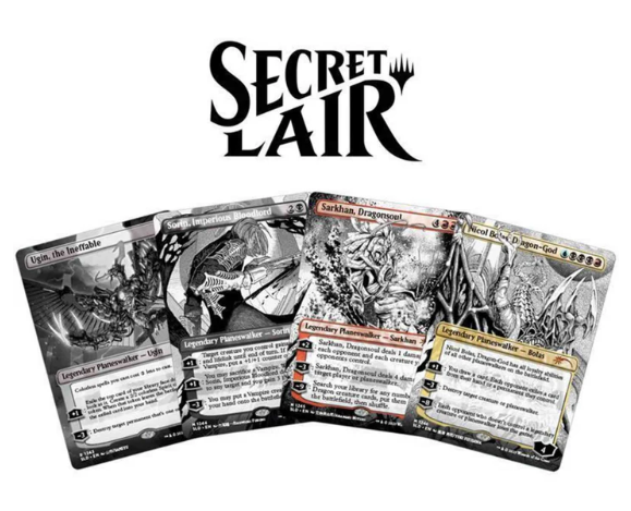 MTG - Secret Lair Drop Series - More Borderless Planeswalkers - Foil Edition