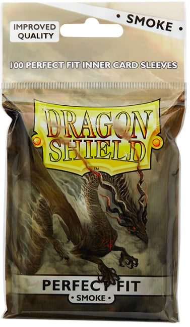 Dragonshield Sleeves - Perfect Fit - Smoke | Infinity Cards & Collectibles
