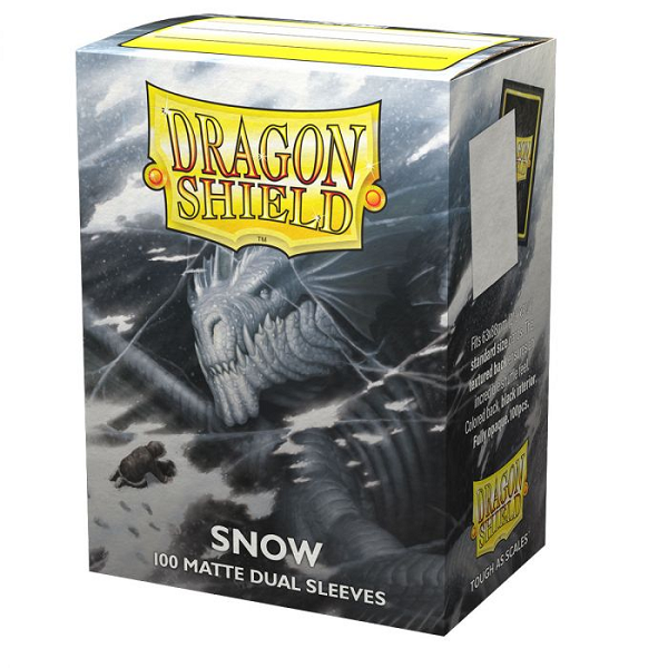 Dragonshield Sleeves - Matte Dual Snow | Infinity Cards & Collectibles