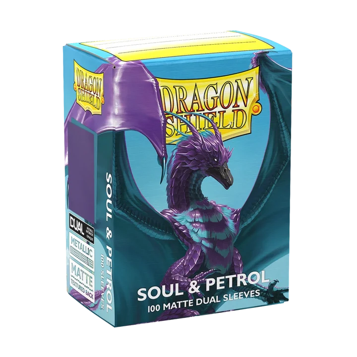Dragon Shield Sleeves - Dual Matte Soul & Petrol