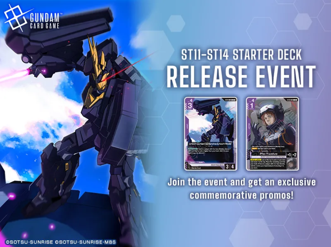 Gundam - ST 11-14 Event Ticket - September 30th