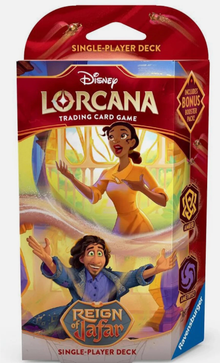 Disney Lorcana - Reign of Jafar - Single Player Deck Amber Amethyst