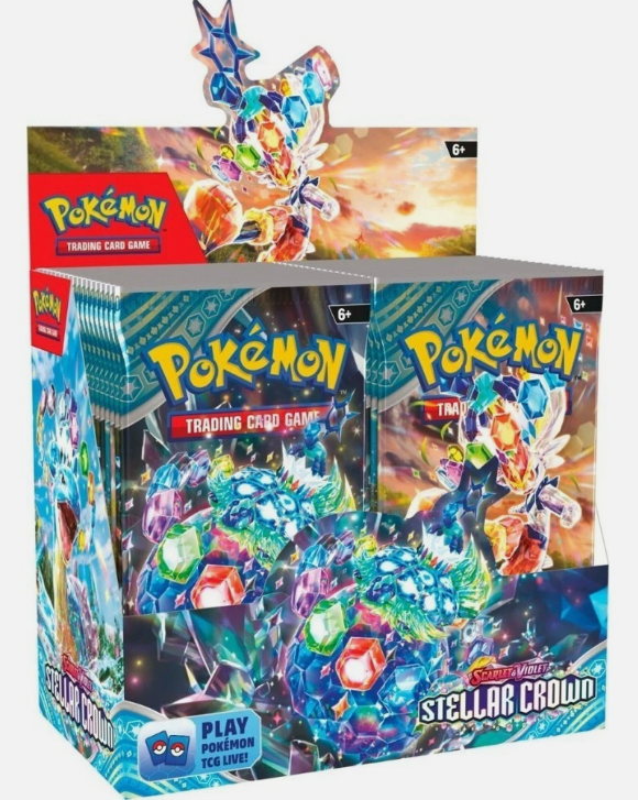 Pokemon - Stellar Crown - Booster Box | Infinity Cards & Collectibles