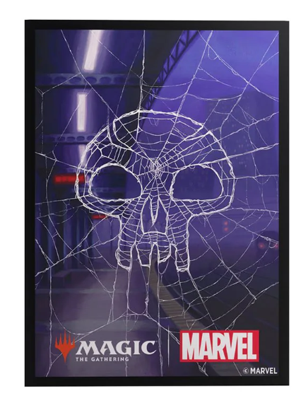 Magic the Gathering - Marvel Spider-man - Premium Art Sleeves Swamp Black