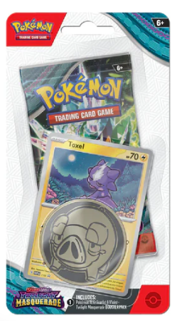 Pokemon - Scarlet and Violet - Twilight Masquerade - Checklane Blister - Toxel