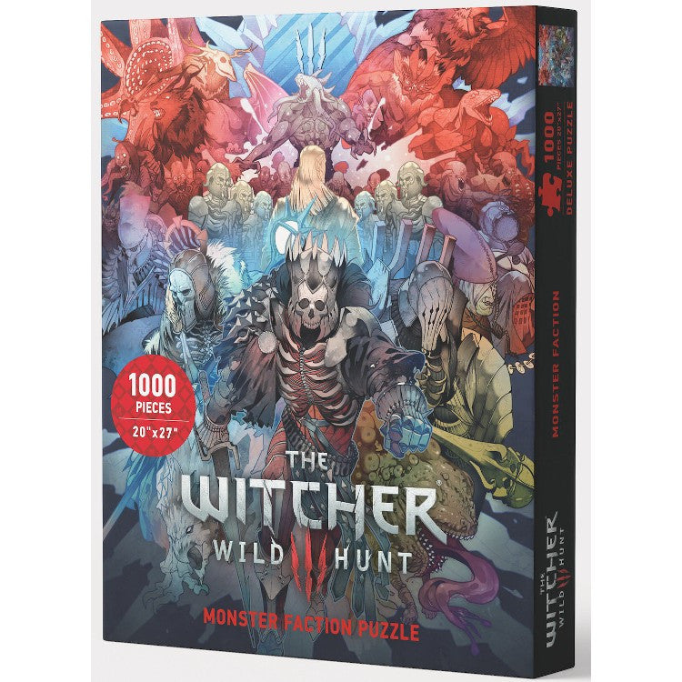 The Witcher: Monster Faction - Puzzle 1000pc