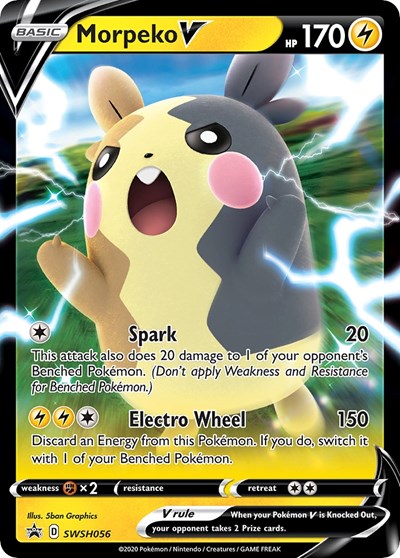 Morpeko V - SWSH056 [SWSH: Sword & Shield Promo Cards]