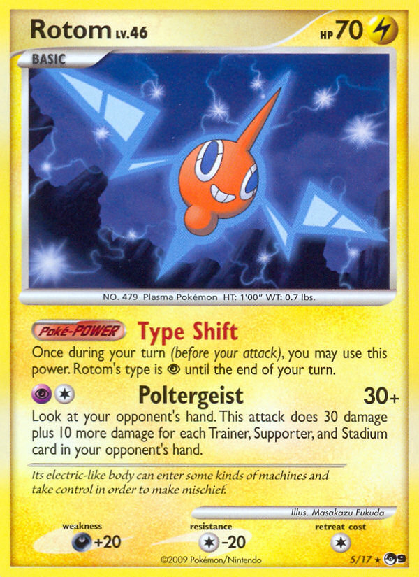 Rotom (5/17) [POP Series 9]