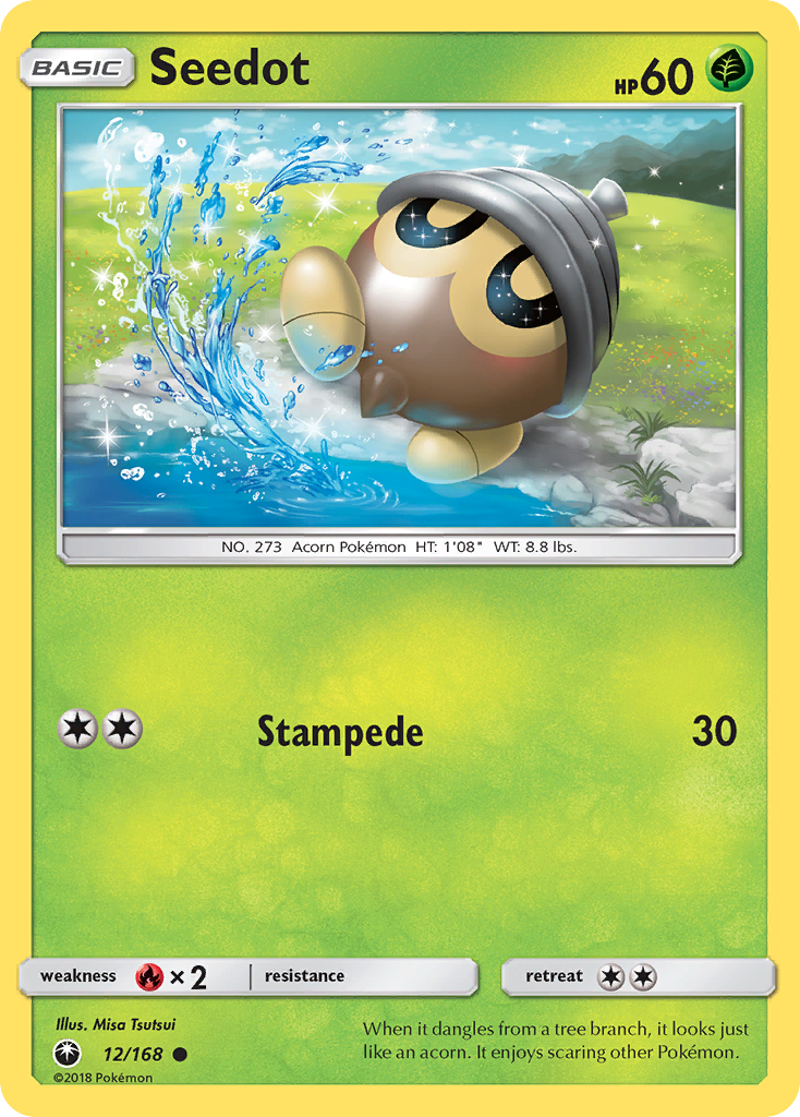 Seedot (12/168) [Sun & Moon: Celestial Storm]