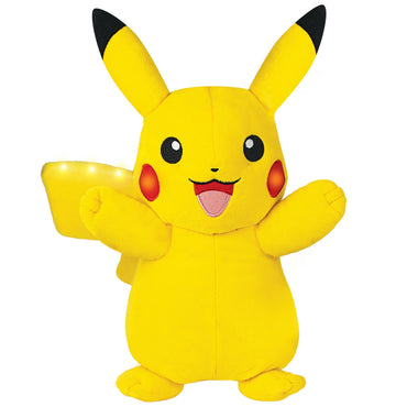 Lights & Sounds Pikachu 10-Inch Plush - Official New