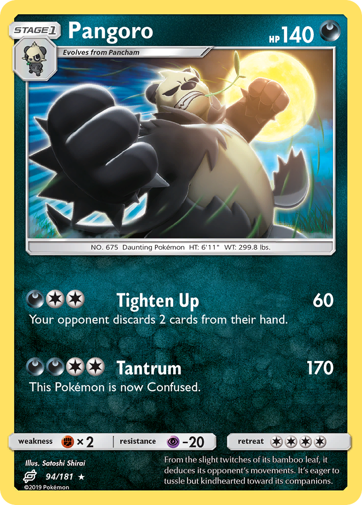 Pangoro (94/181) [Sun & Moon: Team Up]