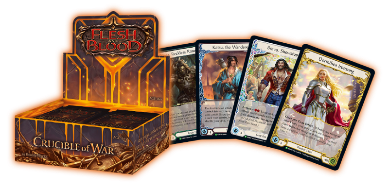 Flesh and Blood (FAB) - Crucible of War 1st Edition - Booster Box