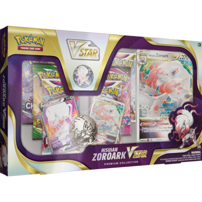 Pokemon Hisuian Zoroark Vstar Premium Collection