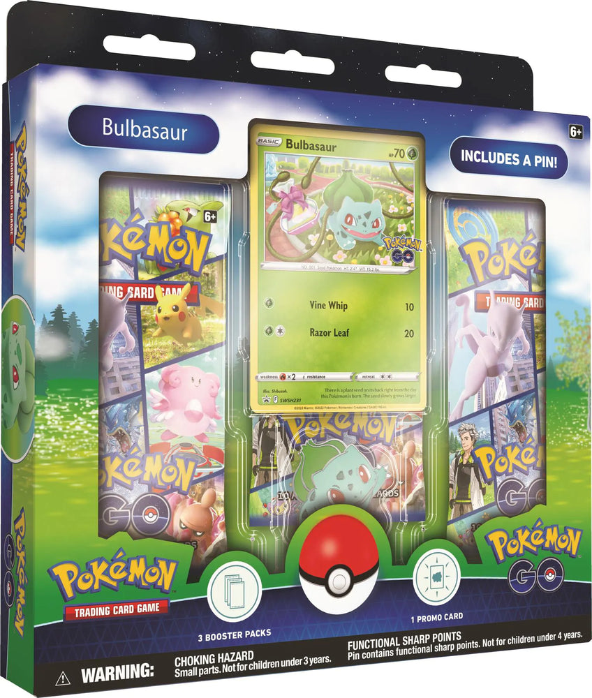 Pokemon Go Pin Collection Box - Bulbasaur