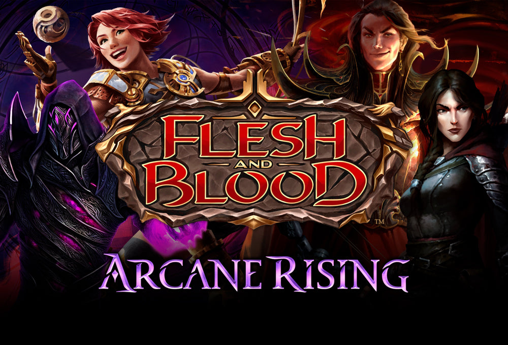 Flesh and Blood (FAB) - OOP - Arcane Rising Unlimited (ARC) - Booster CASE of 4 - (Possible Wait Time)