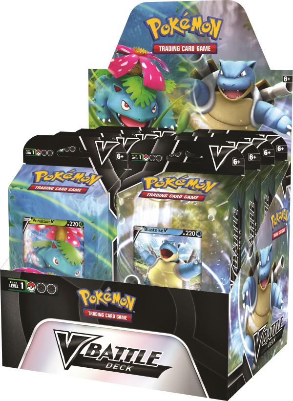 V Battle Deck - Venusaur V or Blastoise V (2 Separate Products)