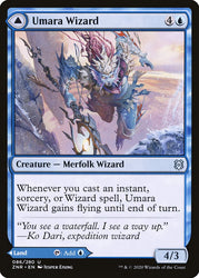 Umara Wizard // Umara Skyfalls [Zendikar Rising]