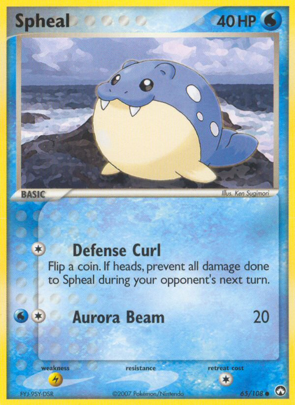 Spheal (65/108) [EX: Power Keepers]