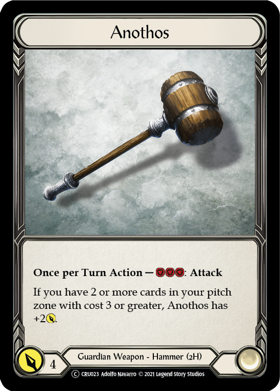 Anothos [U-CRU023] (Crucible of War Unlimited)  Unlimited Rainbow Foil