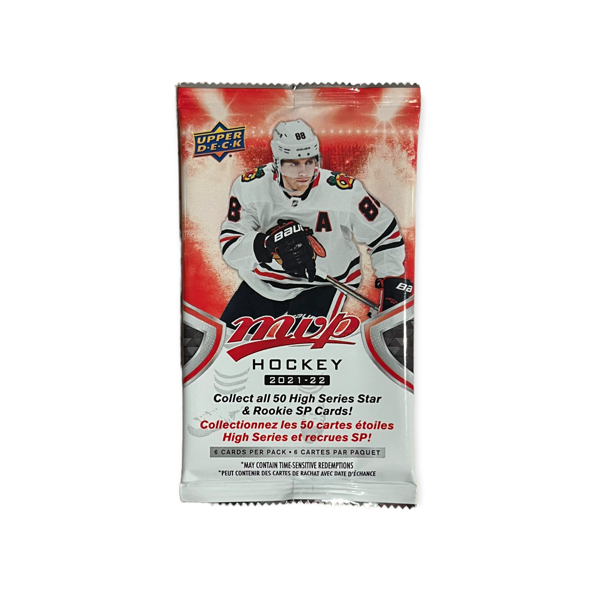 HOCKEY: Upper Deck 2021-22 MVP Hockey 1 Loose Retail Pack