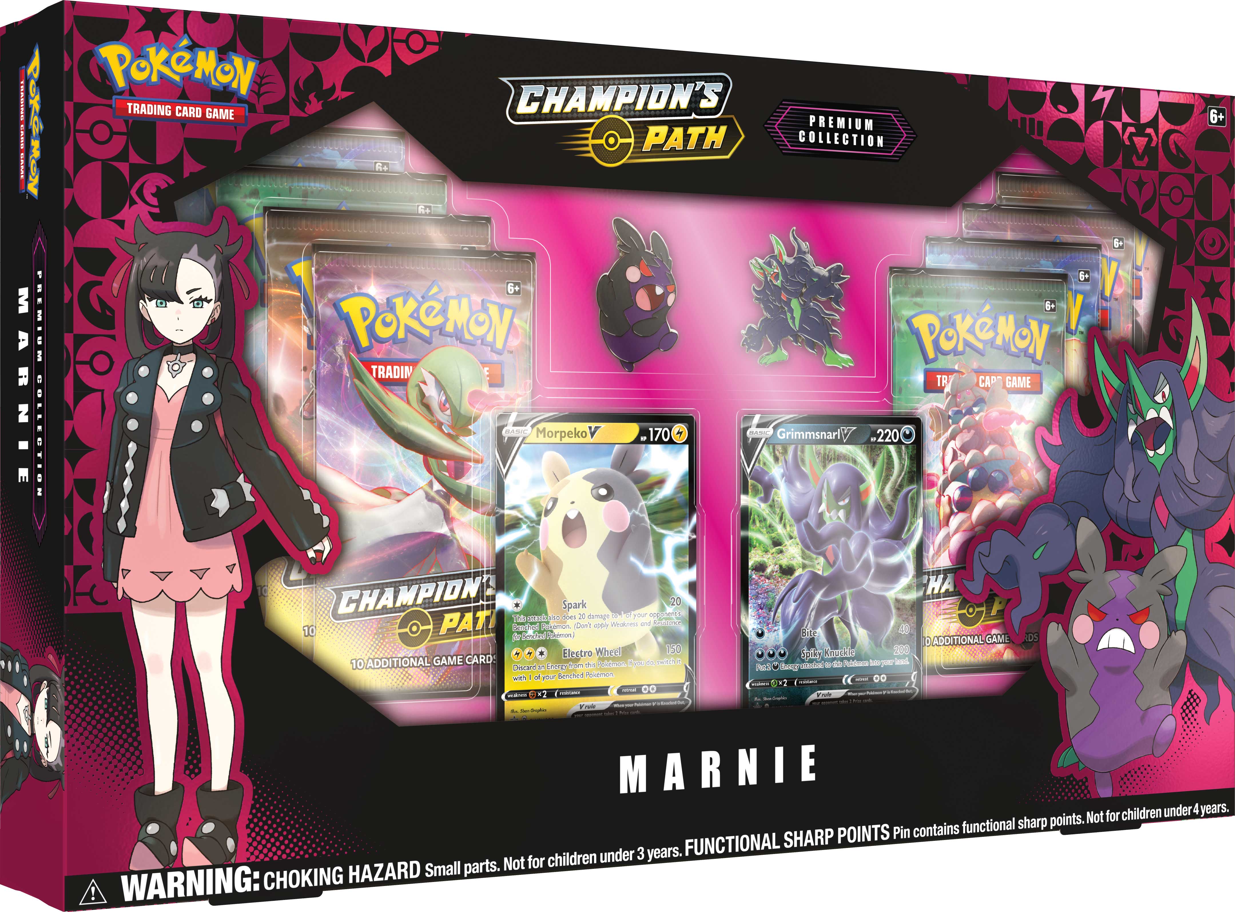 Champion's Path Premium Marnie Collection Box (Playmat)