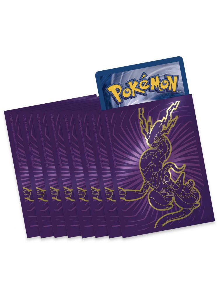 Miraidon Standard Deck Protector Sleeves (65ct) for Pokemon