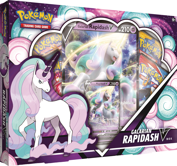 (STOCKED) Galarian Rapidash V Box