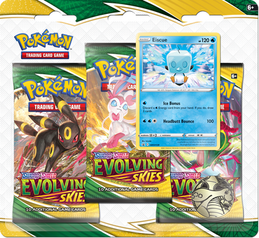 SWSH7 Evolving Skies 3 Pack Blister