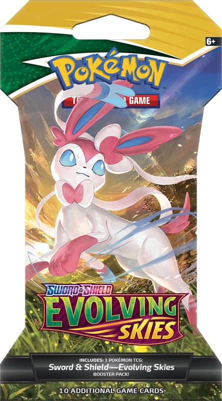 SWSH7 Evolving Skies Sleeve Booster Pack (Random Art)