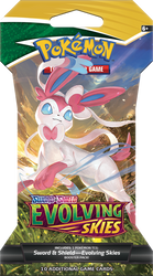 SWSH7 Evolving Skies Sleeve Booster Pack (Random Art)