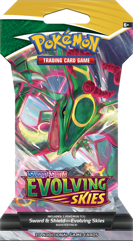 SWSH7 Evolving Skies Sleeve Booster Pack (Random Art)