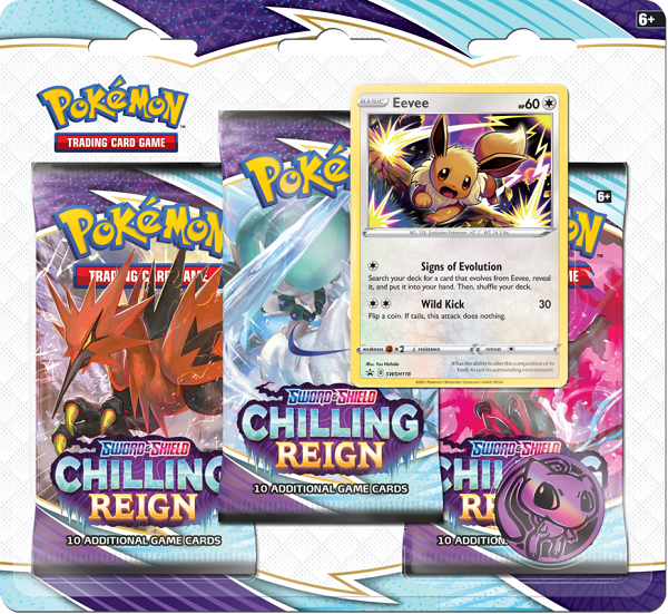 SWSH6 - Chilling Reign 3 Pack Blister